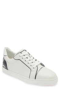 �N���X�`�����E���u�^�� ���f�B�[�X �V���[�Y �X�j�[�J�[ Christian Louboutin Fun Viera Low Top Sneaker Bianco/ Black �u���b�N