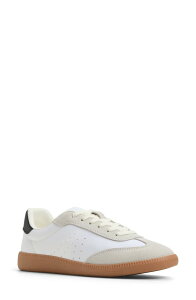 �A���h ���f�B�[�X �V���[�Y �X�j�[�J�[ ALDO Clubstyle Sneaker White/ Black �z���C�g