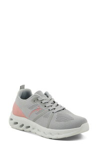 �t���N�T�X ���f�B�[�X �V���[�Y �X�j�[�J�[ Flexus by Spring Step Rushing Low Top Sneaker Grey Multi �O���[