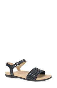 �_���X�R ���f�B�[�X �V���[�Y �T���_�� �A���N�� Dansko Jodie Ankle Strap Sandal Black �u���b�N