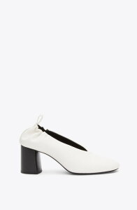 �X���[�����t�B���b�v���� ���f�B�[�X �V���[�Y �p���v�X 3.1 Phillip Lim Nadia Ballerina Pumps Antique White �z���C�g