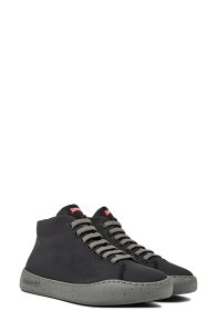 �J���y�[�� ���f�B�[�X �V���[�Y �X�j�[�J�[ Camper PEU Touring Mid Sneaker Black �u���b�N
