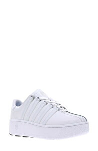 �P�[�X�C�X ���f�B�[�X �V���[�Y �X�j�[�J�[ �v���b�g�t�H�[�� K-Swiss Classic VN Platform Sneaker White/ White �z���C�g