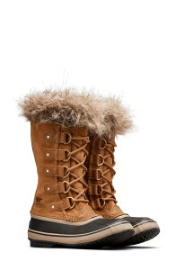 �\���� ���f�B�[�X �V���[�Y �u�[�c�E���C���u�[�c SOREL Joan of Arctic Waterproof Boot Camel Brown/ Black �u���b�N