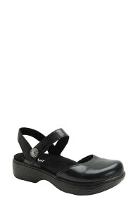 �A���O���A ���f�B�[�X �V���[�Y �T���_�� �v���b�g�t�H�[�� �A���N�� Alegria by PG Lite Opal Ankle Straplatform Clog Ink