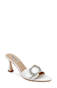 �o�b�W�F���[�~�V���J ���f�B�[�X �V���[�Y �T���_�� BADGLEY MISCHKA Odetta Sandal White Crepe �z���C�g
