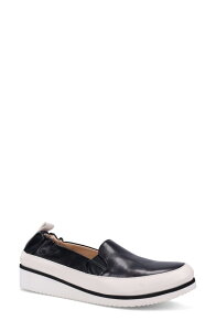 �����z���C�g ���f�B�[�X �V���[�Y �X�j�[�J�[ Ron White Nell Slip-On Sneaker Onyx