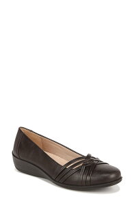 ���C�t�X�g���C�h ���f�B�[�X �V���[�Y �p���v�X LifeStride Incredible Wedge Flat Brown �u���E��