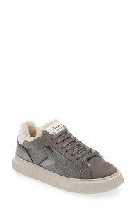 �{�C���u�����V�F ���f�B�[�X �V���[�Y �X�j�[�J�[ Voile Blanche Lipari Genuine Shearling Lined Sneaker Anthracite Black �u���b�N