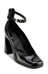 �J�[�� ���K�[�t�F���h ���f�B�[�X �V���[�Y �p���v�X �A���N�� KARLAGERFELD PARIS Pavlankle Strapump Black �u���b�N