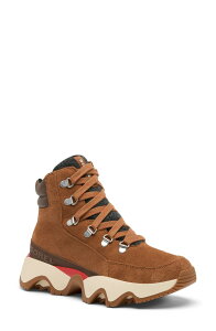 �\���� ���f�B�[�X �V���[�Y �u�[�c�E���C���u�[�c �v���X�T�C�Y �X�j�[�J�[ SOREL Kinetic Impact Conquest Plus Waterproof Sneaker Boot Velvetan/ Tobacco �^��