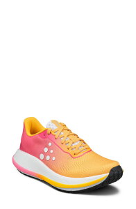 �N���t�g ���f�B�[�X �V���[�Y �X�j�[�J�[ Craft Pacer Low Top Running Shoe Apricot/ Contrast Pink �s���N