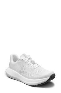 �N���t�g ���f�B�[�X �V���[�Y �X�j�[�J�[ Craft Pacer Low Top Running Shoe White �z���C�g