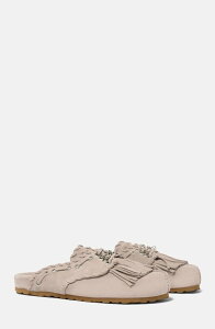 �X�J���b�\ ���f�B�[�X �V���[�Y �p���v�X SCAROSSO Flora Mules Light Sand - Suede �T���h