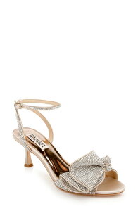 �o�b�h�O���C�~�b�V�J ���f�B�[�X �V���[�Y �q�[�� �T���_�� Badgley Mischka Collection Remi Sandal Nude