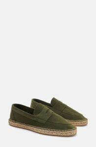 �X�J���b�\ �����Y �V���[�Y �X���b�|���E���[�t�@�[ SCAROSSO Diego Espadrilles Green - Suede �O���[��