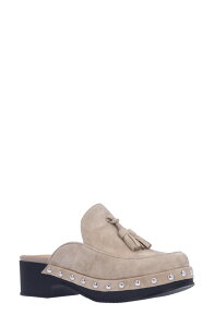 �����[���h�s�[�h ���f�B�[�X �V���[�Y �T���_�� L'Amour des Pieds Gracen Studded Clog Taupe �g�[�v