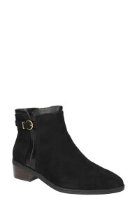 �x�����B�[�^ ���f�B�[�X �V���[�Y �u�[�c�E���C���u�[�c Bella Vita Beatrice Bootie Blackidsuede Leather �u���b�N