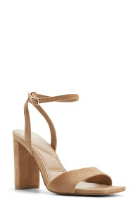 �A���h ���f�B�[�X �V���[�Y �q�[�� �T���_�� �A���N�� ALDO Serenyankle Strap Sandal Medium Brown �u���E��