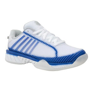 �P�[�X�C�X ���f�B�[�X �V���[�Y �X�j�[�J�[ K-Swiss x Lucky In Love Hypercourt Express 2 Womens Tennishoes White/Electric Blue/Silver �z���C�g