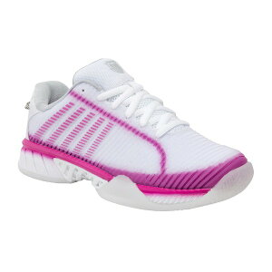 �P�[�X�C�X ���f�B�[�X �V���[�Y �X�j�[�J�[ K-Swiss x Lucky In Love Hypercourt Express 2 Womens Tennishoes White/Mulberry/Silver �z���C�g