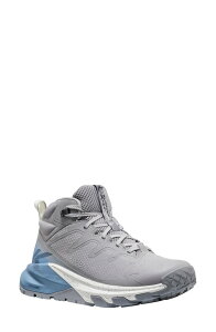 �L�[�� ���f�B�[�X �V���[�Y �u�[�c�E���C���u�[�c KEEN Targhee Apex Mid Waterproof Hiking Boot Vapor/ Ballad Blue �u���[