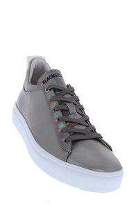 �u���b�N�X�g�[�� ���f�B�[�X �V���[�Y �X�j�[�J�[ Blackstone RL65 Mid Top Sneaker Silver �V���o�[