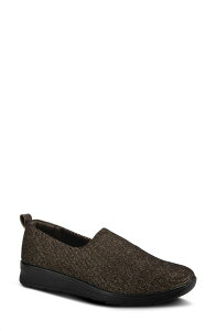 �t���N�T�X ���f�B�[�X �V���[�Y �p���v�X Flexus by Spring Steparex Glitter Flat Bronze