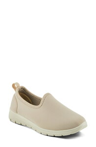 �t���N�T�X ���f�B�[�X �V���[�Y �X�j�[�J�[ Flexus by Spring Step Anisia Slip-On Sneaker Beige �x�[�W��