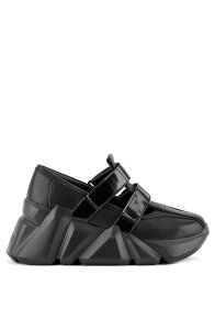 ���i�C�e�b�h�k�[�h ���f�B�[�X �V���[�Y �X���b�|���E���[�t�@�[ United Nude Space Kick MJ Slip-On Black �u���b�N
