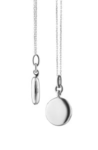 ���j�J���b�`�R�T�� ���f�B�[�X �A�N�Z�T���[ �l�b�N���X�E�`���[�J�[ ���[�X Monica Rich Kosannan Slim Round Locket Necklace Sterling Silver �V���o�[