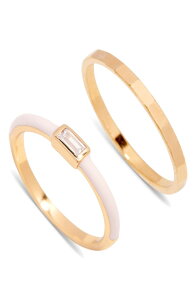 �u���b�N�A���h���[�N ���f�B�[�X �A�N�Z�T���[ �w�� Brook and York Posie Assorted Set of 2 Rings Gold �S�[���h