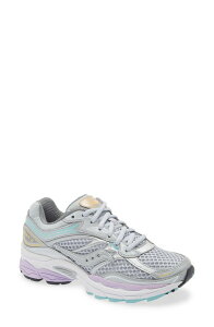 �T�b�J�j�[ ���f�B�[�X �V���[�Y �X�j�[�J�[ Saucony Gender Inclusive ProGrid Omni 9 Sneaker Grey/ Orchid �O���[