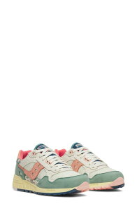 �T�b�J�j�[ ���f�B�[�X �V���[�Y �X�j�[�J�[ Saucony Shadow 5000 Sneaker Beige/ Blue �u���[
