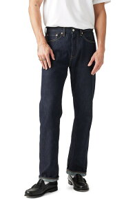 ���[�o�C�X �����Y �{�g���X �f�j���p���c �X�g���[�g �W�[���Y Levi's 505 Relaxed Straight Leg Selvedge Jeans Midnight Selvedge