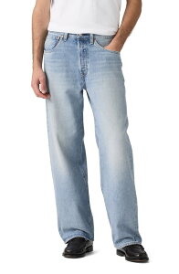 ���[�o�C�X �����Y �{�g���X �f�j���p���c �X�g���[�g �W�[���Y Levi's 501 Loose Straight Leg Jeans In My Bronco