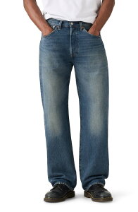 ���[�o�C�X �����Y �{�g���X �f�j���p���c �X�g���[�g �W�[���Y Levi's 501 Loose Straight Leg Jeans Wild Raptor