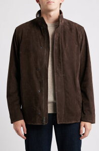 �s�[�^�[�E�~���[ �����Y �A�E�^�[ �W���P�b�g�E�u���]�� �X�G�[�h Peter Millar Norwalk Suede Jacket Espresso