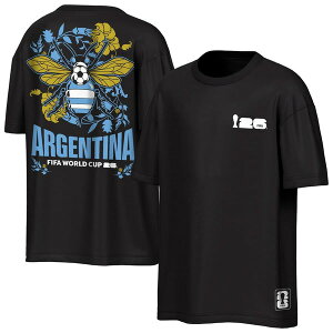 �A�E�^�[�X�^�b�t �����Y �g�b�v�X T�V���c Men's Outerstuff Black FIFA World Cup 2026 Rally Oversized 2-Hit-Shirt Black �u���b�N