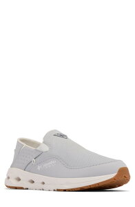 �R�����r�A �����Y �V���[�Y �X�j�[�J�[ Columbia PFG Bahama X Slip-On Sneaker Grey Ice/ Sea Salt �O���[