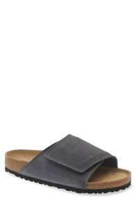 �r���P���V���g�b�N ���f�B�[�X �V���[�Y �T���_�� Birkenstock Solana Slide Sandal Charcoal �`���R�[��