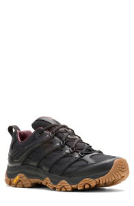 ������ �����Y �V���[�Y �X�j�[�J�[ ���U�[ Merrell Moab 3 Luxe Leather Hiking Shoe Black/ Gum �u���b�N