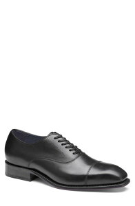 �W�����X�g���A���h�}�[�t�B�[ �����Y �V���[�Y �_�[�r�[ �L���b�v Johnston & Murphy Ashton Cap Toe Derby Black Full Grain �u���b�N