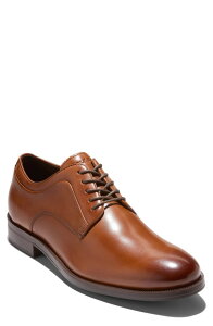 �R�[���n�[�� �����Y �V���[�Y �I�b�N�X�t�H�[�h �_�[�r�[ ���U�[ Cole Haan Dean Plain Toe Leather Derby British Tan Black �u���b�N