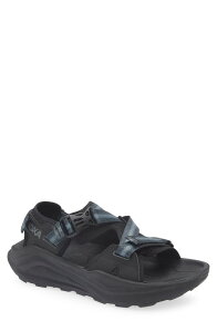 �z�J�I�l�I�l �����Y �V���[�Y �T���_�� HOKA Infini Hike TC Sandal Black / Black �u���b�N