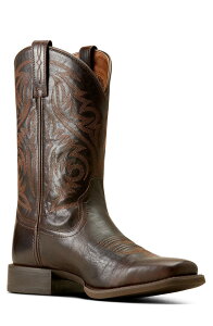 �A���A�g �����Y �V���[�Y �u�[�c�E���C���u�[�c Ariat Sport Herdsman Square Toe Cowboy Boot Burnished Chocolate �`���R���[�g
