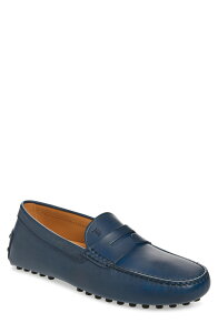 �g�b�Y �����Y �V���[�Y �X���b�|���E���[�t�@�[ Tod's Penny Loafer Blu Tuareg