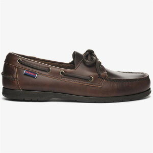 �Z�o�S �����Y �V���[�Y �X���b�|���E���[�t�@�[ Sebago Endeavor Boat Shoes Boat Shoes Dk Brown-Gum �u���E��