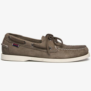 �Z�o�S �����Y �V���[�Y �X���b�|���E���[�t�@�[ Sebago Docksides Portland CH Boat Shoes Dk Grey �O���[