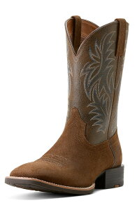 �A���A�g �����Y �V���[�Y �u�[�c�E���C���u�[�c Ariat Sport Wide Square Toe Cowboy Boot Mesa Tan/ Vintage Bomber �^��